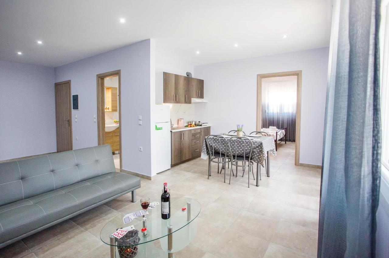 Kaiafas Luxury Philoxenia Apartment Néa Péramos Bagian luar foto
