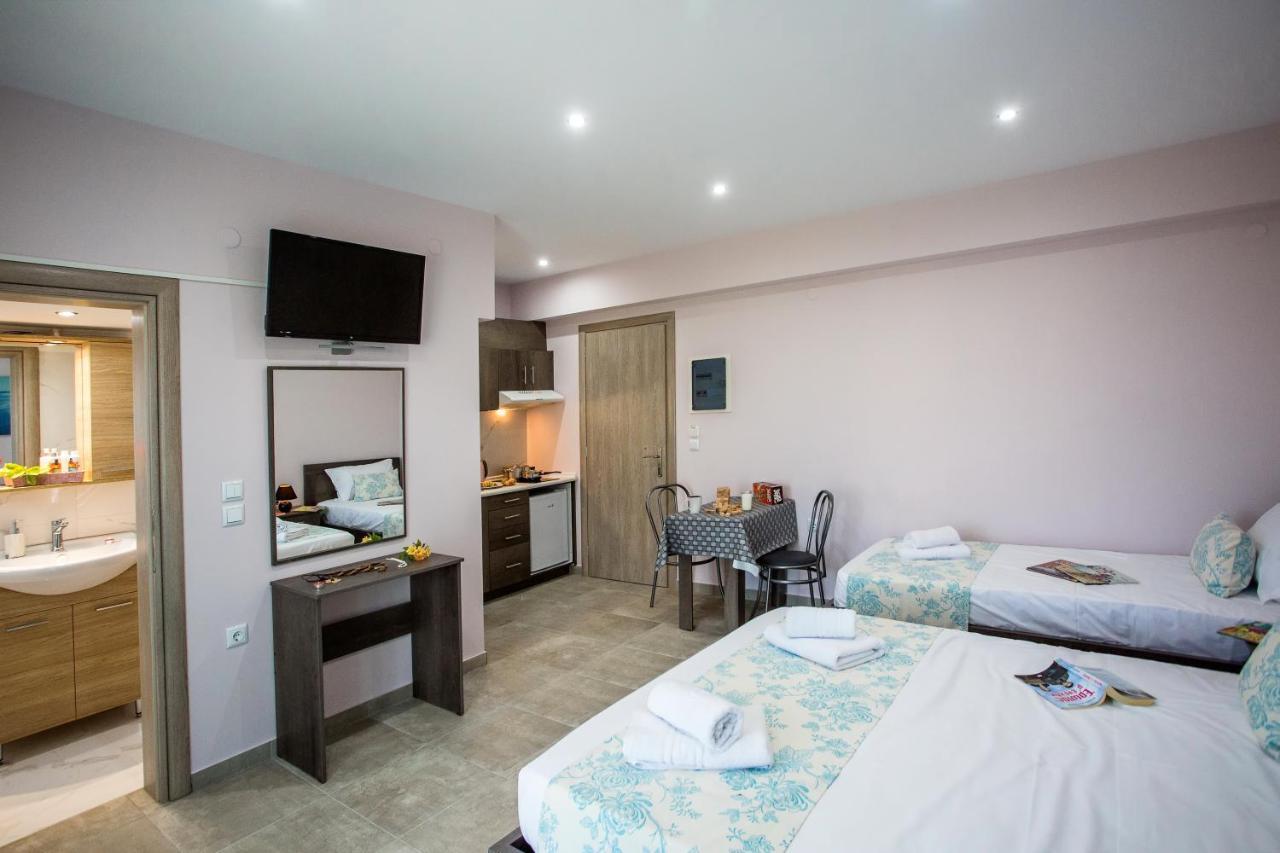 Kaiafas Luxury Philoxenia Apartment Néa Péramos Bagian luar foto