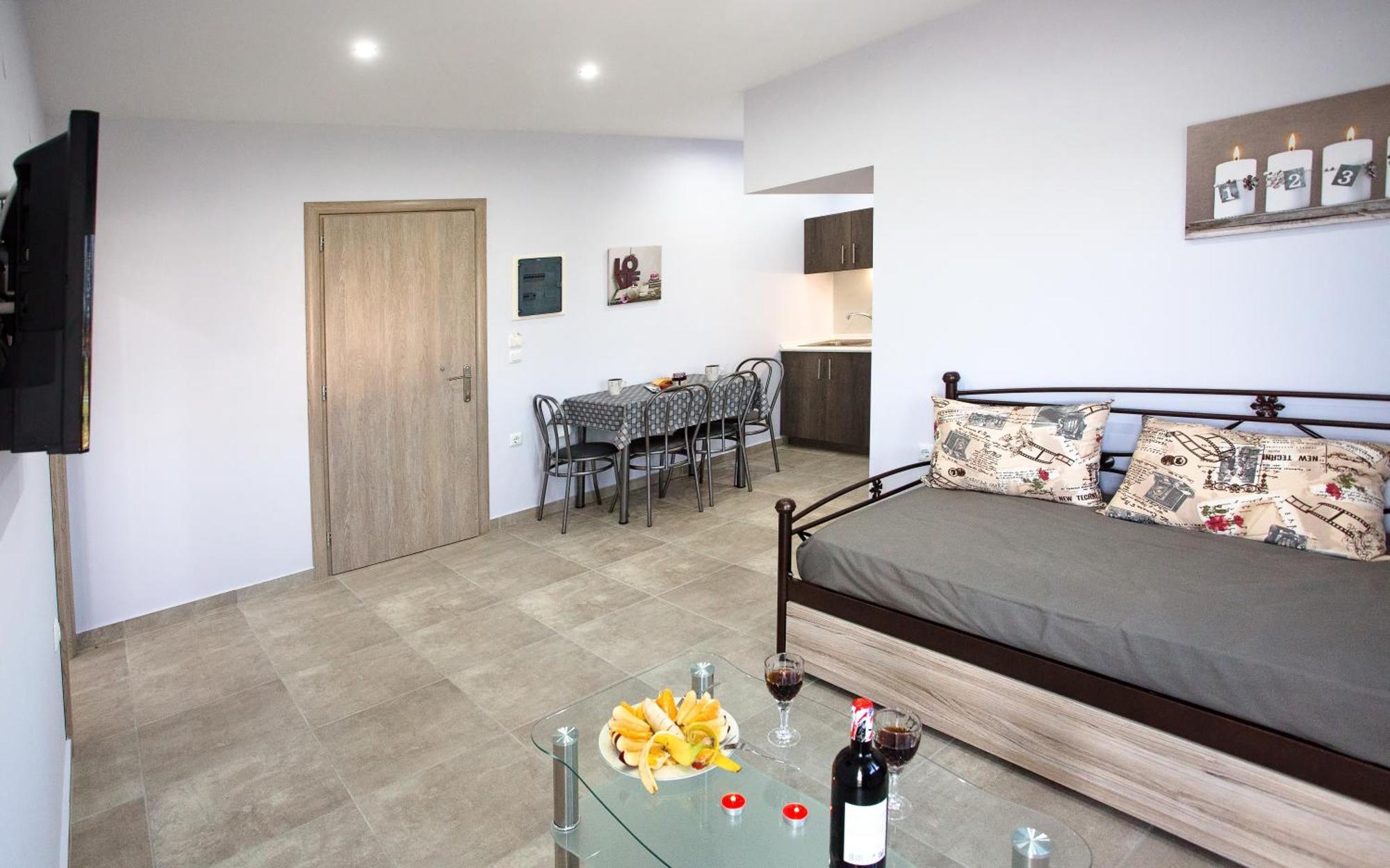 Kaiafas Luxury Philoxenia Apartment Néa Péramos Bagian luar foto