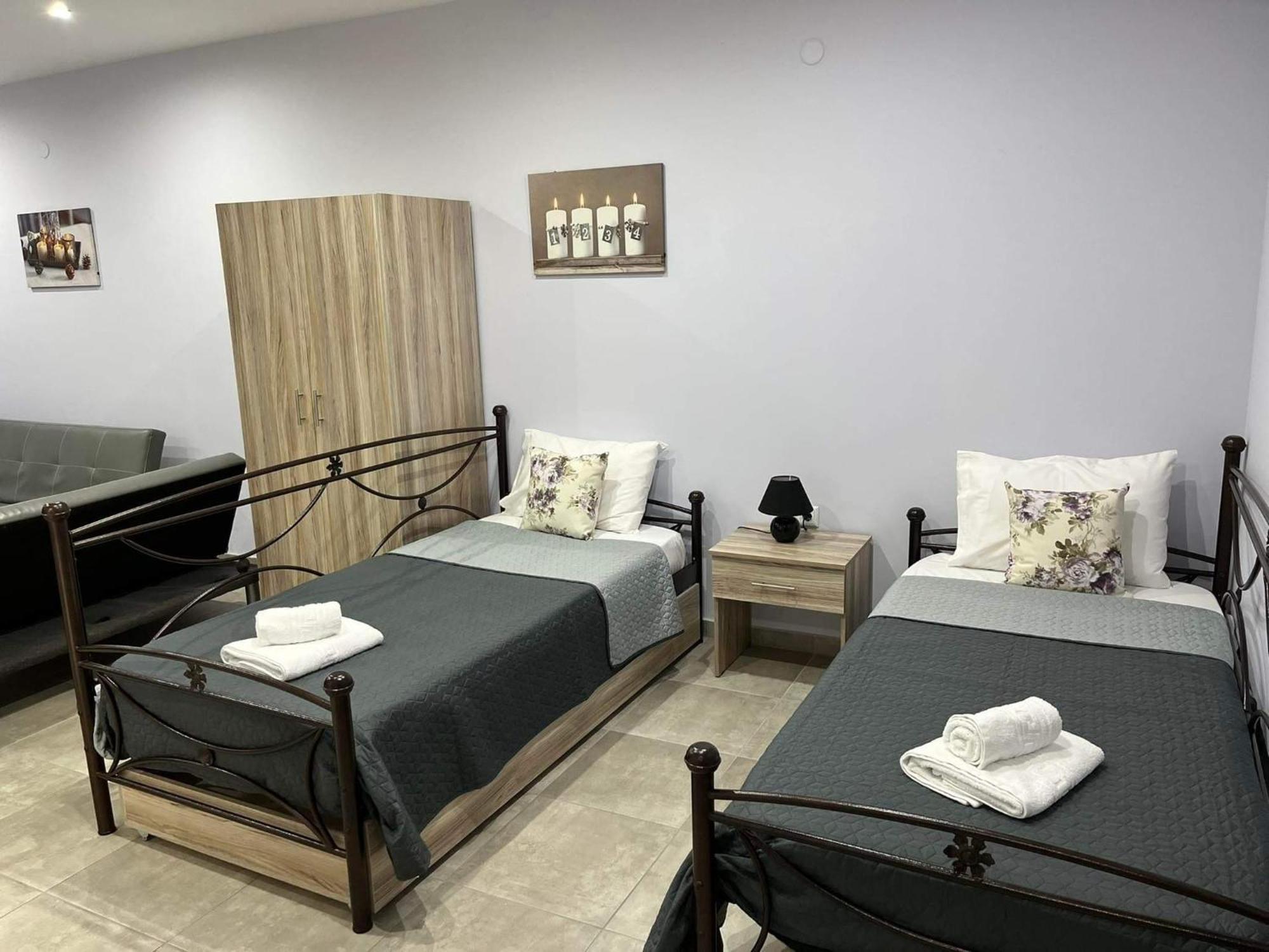 Kaiafas Luxury Philoxenia Apartment Néa Péramos Ruang foto