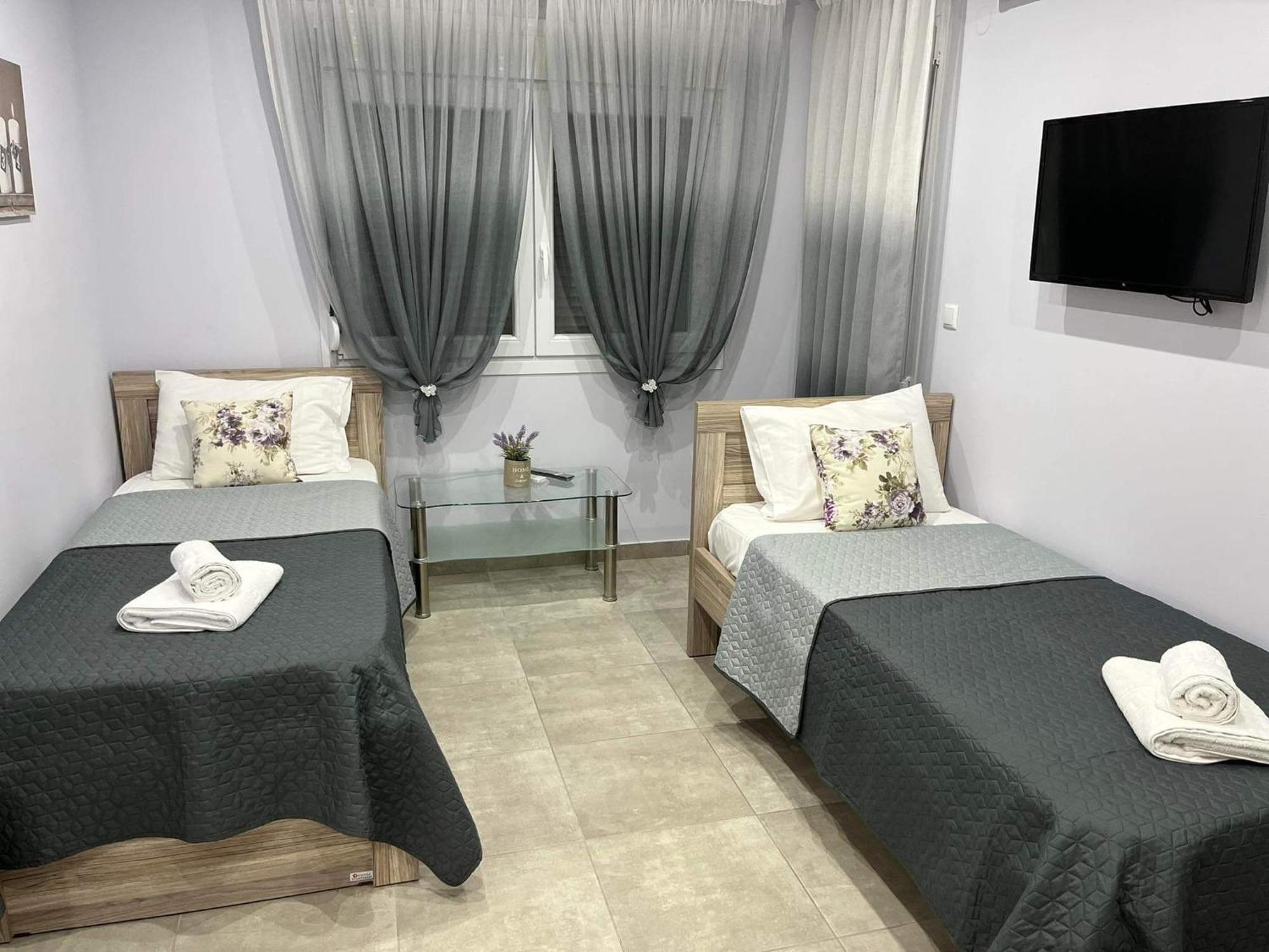 Kaiafas Luxury Philoxenia Apartment Néa Péramos Ruang foto