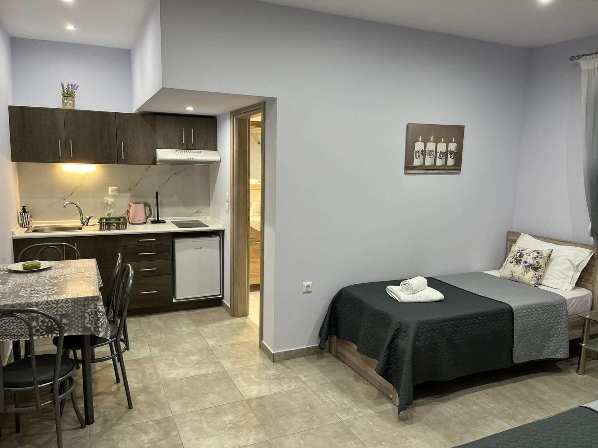 Kaiafas Luxury Philoxenia Apartment Néa Péramos Ruang foto